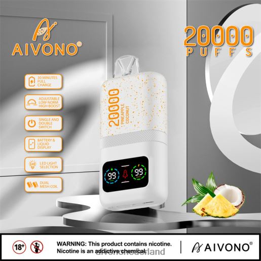 ananas-kokosijs Aivono AIM magic 20000 P8J0676 | Aivono Amsterdam